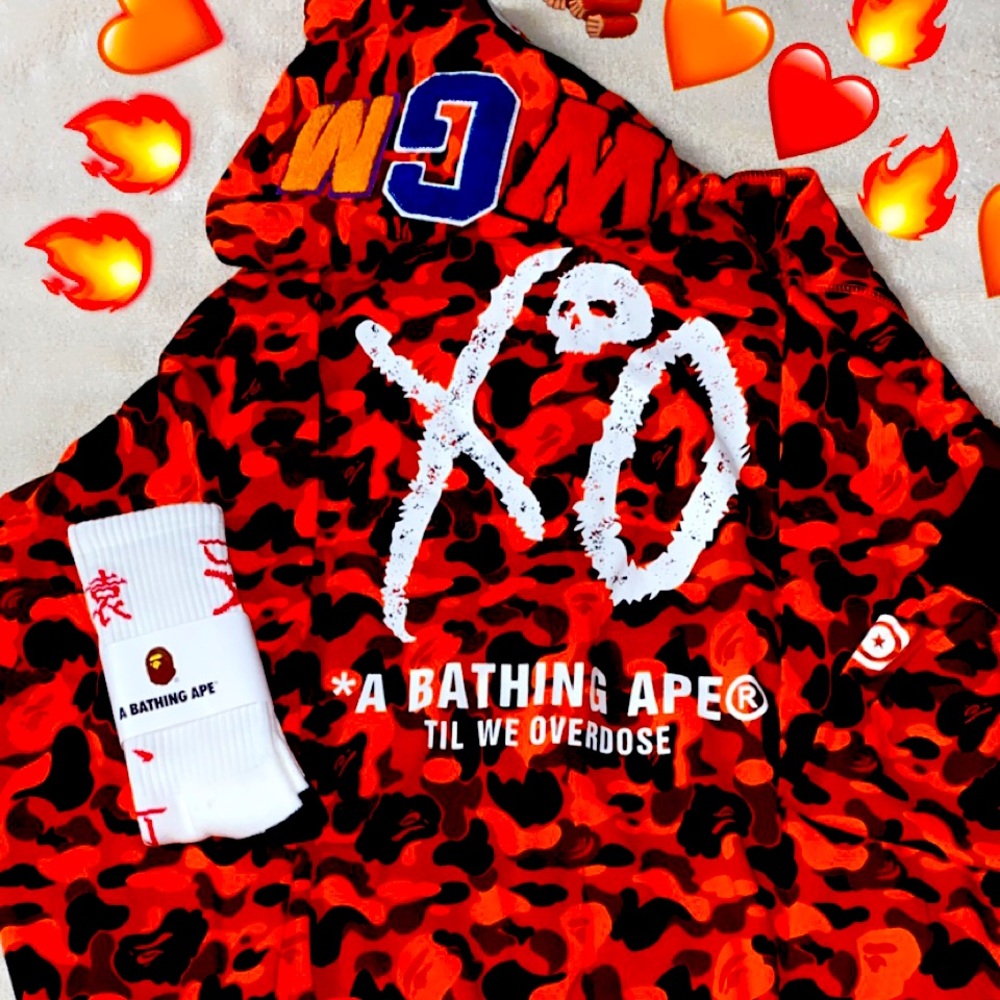 BAPE X The Weeknd Collab Hoodie